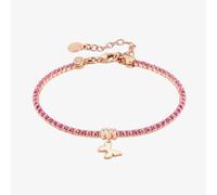 Nomination Chic & Charm Rose Gold Plated Pink Butterfly Bracelet 148612/036