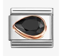 Nomination CLASSIC Black Cubic Zirconia Left Drop Charm 430605/011