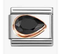 Nomination CLASSIC Black Cubic Zirconia Right Drop Charm 430606/011