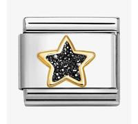 Nomination CLASSIC Black Glitter Star Charm 030220/20