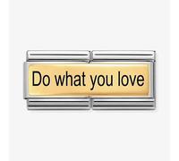 Nomination CLASSIC Composable Double Link Do What You Love Charm 030712/01