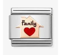 Nomination CLASSIC Composable Family Heart House Charm 430202/11