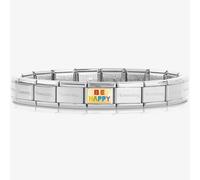 Nomination CLASSIC Composable Gold Be Happy Bracelet 030000 + 030263/18