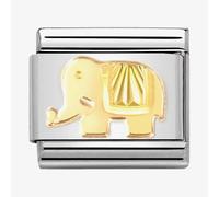Nomination CLASSIC Composable Gold Coated Elephant Charm 030149/50