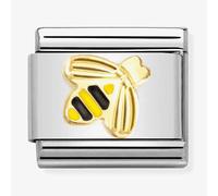 Nomination CLASSIC Composable Gold Coated Enamel Bee Charm 030285/64