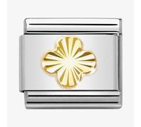 Nomination CLASSIC Composable Gold Coated Four Leaf Clover Charm 030149/52
