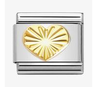 Nomination CLASSIC Composable Gold Coated Heart Charm 030149/51*