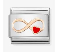 Nomination CLASSIC Composable Infinity Red Heart Charm 430202/12