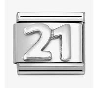 Nomination CLASSIC Composable Oxidised Silver 21 Charm 330101/57