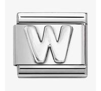 Nomination CLASSIC Composable Oxidised Silver Letter W Charm 330113/23
