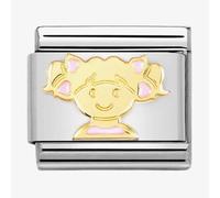 Nomination CLASSIC Composable Pink Enamel Girl Charm 030272/66