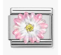 Nomination Pink Flower Charm