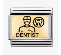 Nomination CLASSIC Composable Plates Dentist Charm 030166/16
