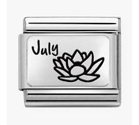 Nomination CLASSIC Composable Plates July Flower Charm 330112/19