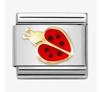 Nomination CLASSIC Composable Red & Black Enamel Ladybug Charm 030272/69