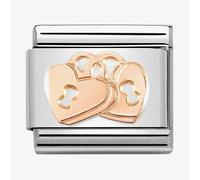 Nomination CLASSIC Composable Romance Padlock Hearts Charm 430104/39