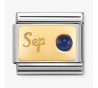 Nomination September Sapphire Birthstone Charm