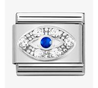 Nomination Blue CZ Eye Silver Shine Charm