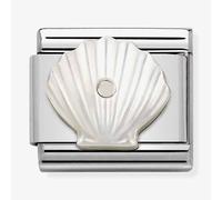 Nomination CLASSIC Composable Sterling Silver Mother of Pearl Shell Charm 330509/11