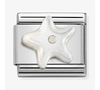 Nomination CLASSIC Composable Sterling Silver Mother of Pearl Starfish Charm 330509/12