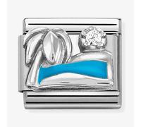 Nomination CLASSIC Composable Sterling Silver Palm Tree with Sea Charm 330305/19