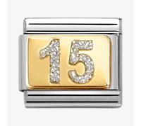 Nomination Gold Glitter 15 Charm