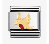 Nomination CLASSIC Gold Animals of Air Robin Charm 030211/06