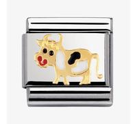 Nomination CLASSIC Gold Animals of Earth Cow Charm 030212/04