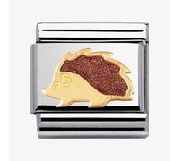 Nomination CLASSIC Gold Animals of the Earth Hedgehog Charm 030212/41
