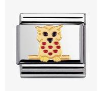 Nomination CLASSIC Gold Animals Owl Charm 030211/10