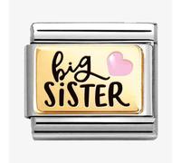 Nomination CLASSIC Gold Big Sister Charm 030289/05