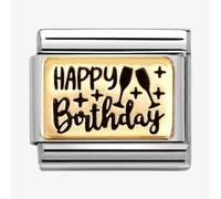 Nomination Happy Birthday Charm