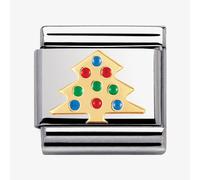 Nomination CLASSIC Gold Christmas Christmas Tree Charm 030225/03
