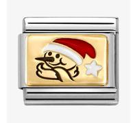 Nomination Snowman Red Hat Charm