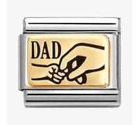 Nomination CLASSIC Gold Dad Holding Hands Charm 030166/37