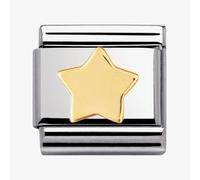 Nomination CLASSIC Gold Daily Life Flat Star Charm 030110/17