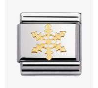 Nomination CLASSIC Gold Daily Life Snowflake Charm 030109/14