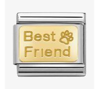 Nomination CLASSIC Gold Engraved Best Friend Paw Charm 030121/50