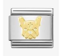Nomination Gold French Bulldog Charm
