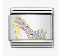 Nomination CLASSIC Gold Glitter High Heel Shoe Charm 030220/04 *
