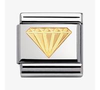 Nomination CLASSIC Gold Good Luck Diamond Charm 030115/03