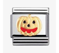 Nomination CLASSIC Gold Halloween Pumpkin Charm 030216/05