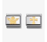 Nomination Charm Spirituality Cross CLASSIC Gold 030105/01