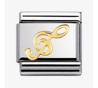 Nomination CLASSIC Gold Music Collection Treble Clef Charm 030117/08