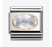 Nomination White Cubic Zirconia Charm