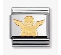 Nomination CLASSIC Gold Spirituality Angel Charm 030105/04