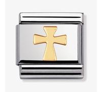 Nomination Charm Spirituality Cross CLASSIC Gold 030105/01