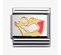 Nomination CLASSIC Gold Sports Red Gymnast With Ball Charm 030203/36