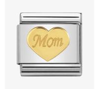 Nomination CLASSIC Gold Symbols Mom Heart Charm 030162/37
