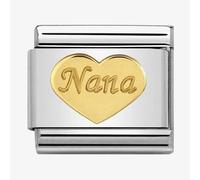Nomination CLASSIC Gold Symbols Nana Heart Charm 030162/43